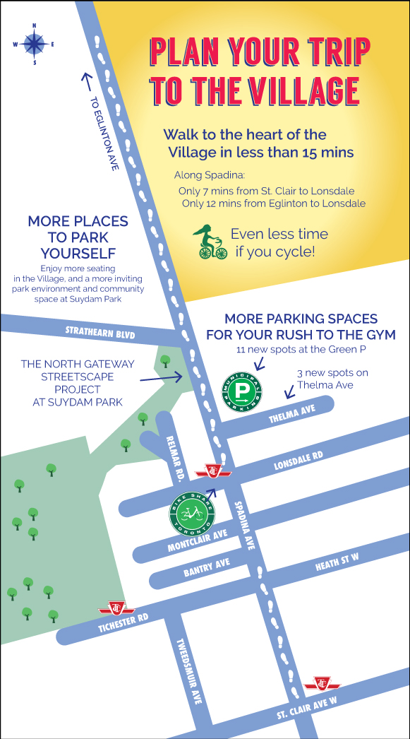 Map of Forest Hill Village